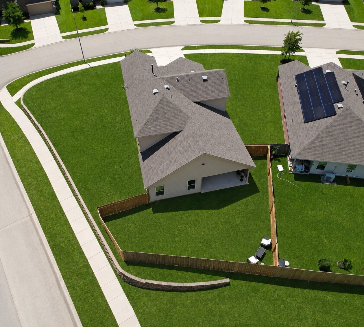 5612 Rainflower Terrace Lane Spring, TX 77389 - Photo 47 of 50 an aerial view of a house