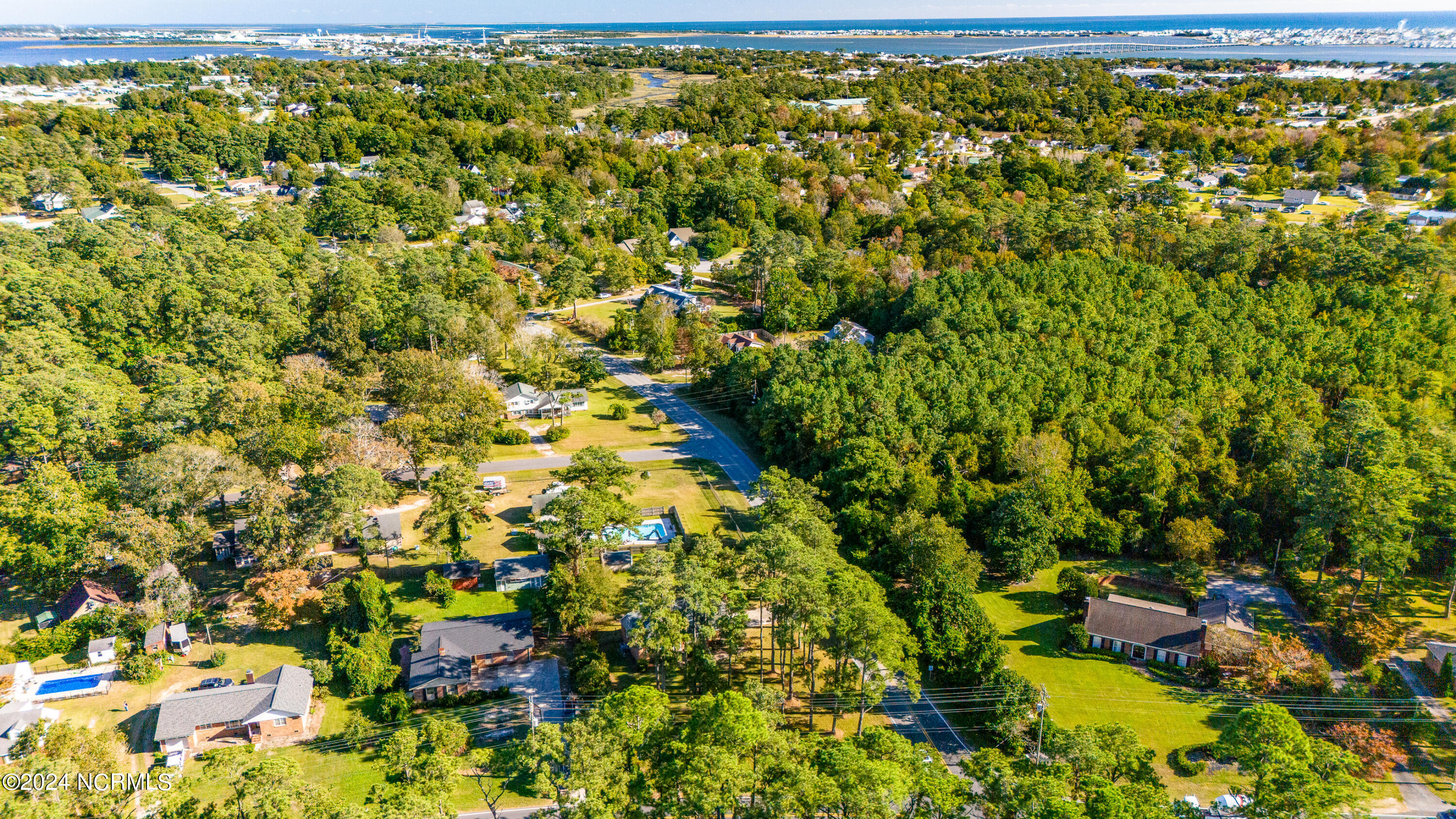 3105 Country Club Road Morehead City, NC 28557 - Photo 34 of 34 Aerial View