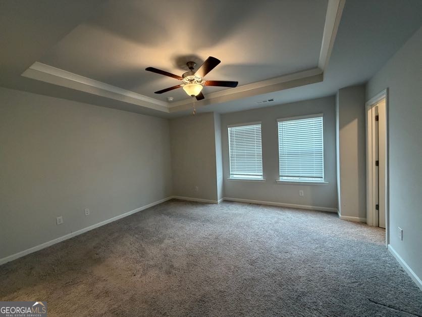 822 Werner Brook Way Southwest Atlanta, GA 30354 - Photo 34 of 55 an empty room with a empty space and a ceiling fan