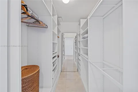 a view of walk in closet