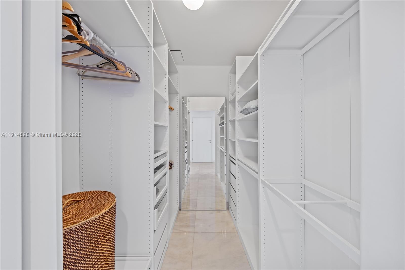 50 South Pointe Drive, Unit 1206 Miami Beach, FL 33139 - Photo 17 of 38 a view of walk in closet