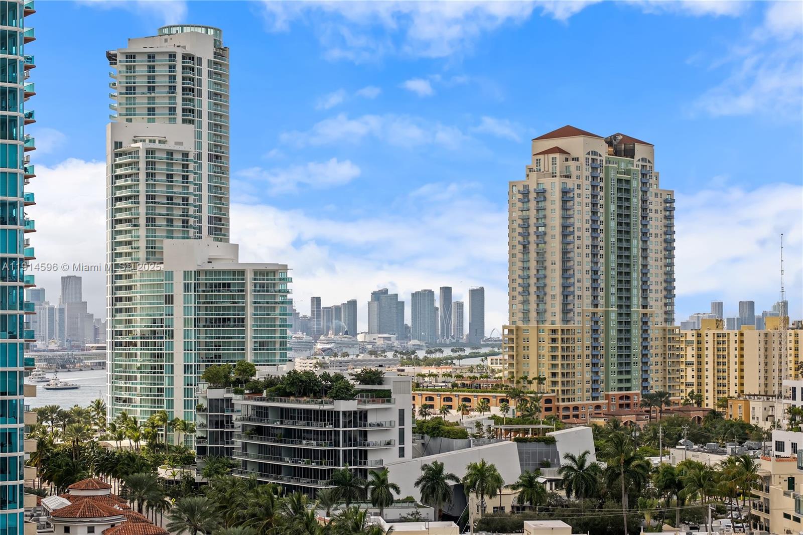 50 South Pointe Drive, Unit 1206 Miami Beach, FL 33139 - Photo 8 of 38 a view of a city with tall buildings