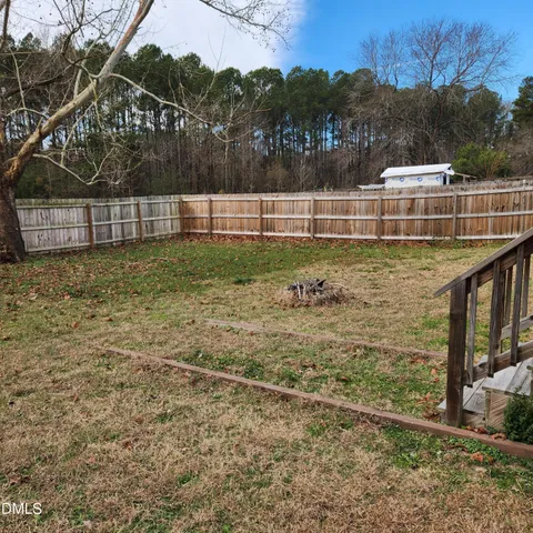 a view of outdoor space and yard