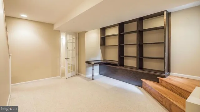 a view of room with windows