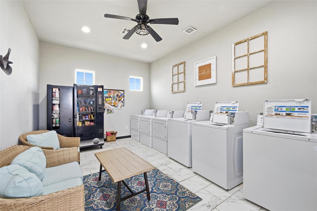 5224 Waterfront Road Kerens, TX 75144 - Photo 8 of 10 a living room with furniture and white walls