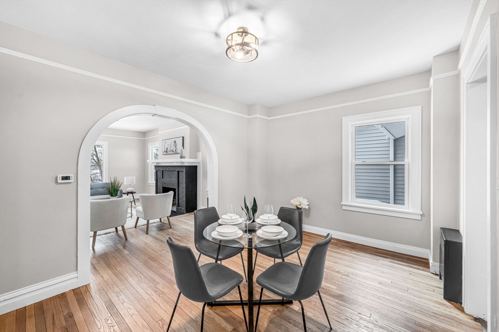 270 South Main Street Orange, MA 01364 - Photo 13 of 41 a view of a dining room with furniture window and wooden floor