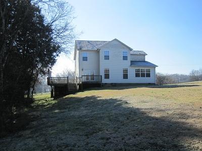 2014 Lakeview Road Spring Hill, TN 37174 - Photo 4 of 19 View of home from back open area of property. Notice the large deck area for entertaining, grilling and enjoying the outdoors