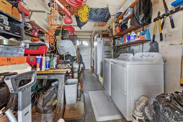 a view of storage and utility