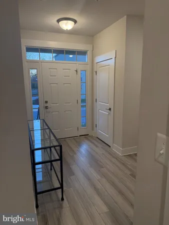wooden floor in an empty room
