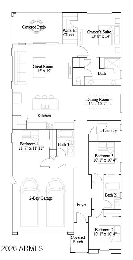 3347 South 156th Avenue Goodyear, AZ 85338 - Photo 47 of 50 a picture of a book and a bed