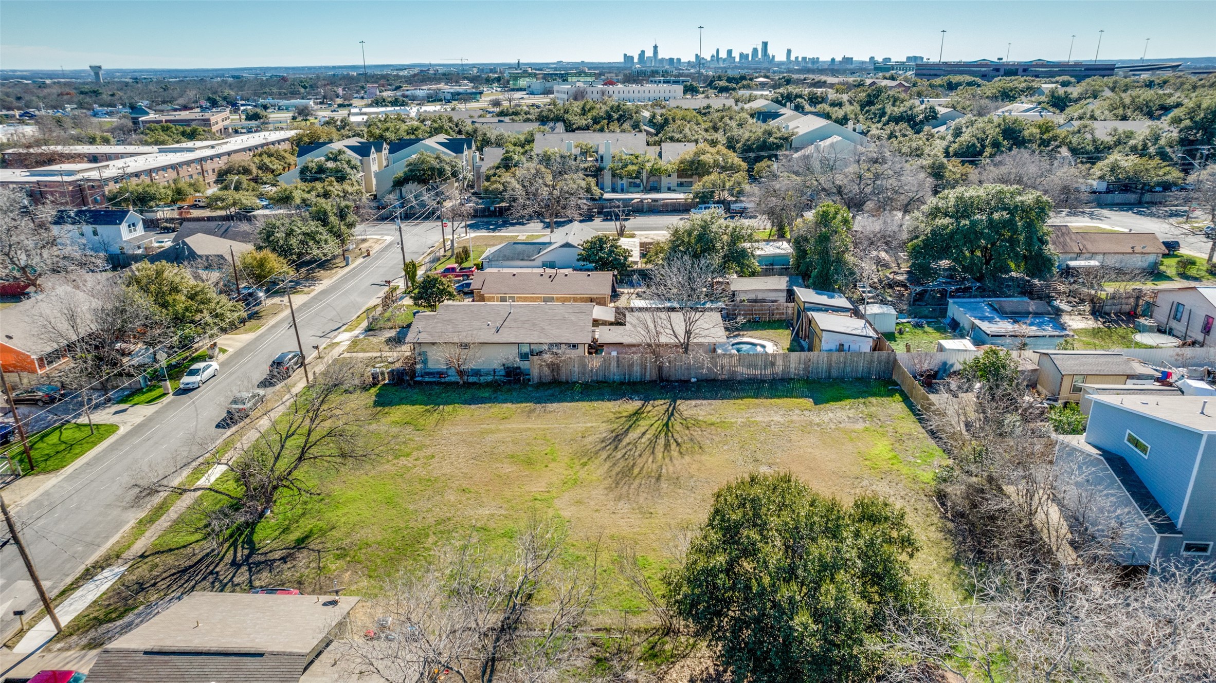 6910 Blessing Avenue Austin, TX 78752 - Photo 2 of 13 a view of a swimming pool and a mountain view