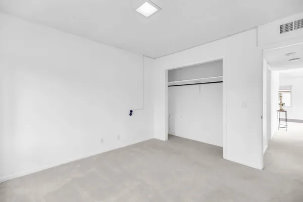 a view of a backyard with a garden