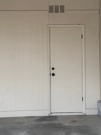 a house view with a outdoor space