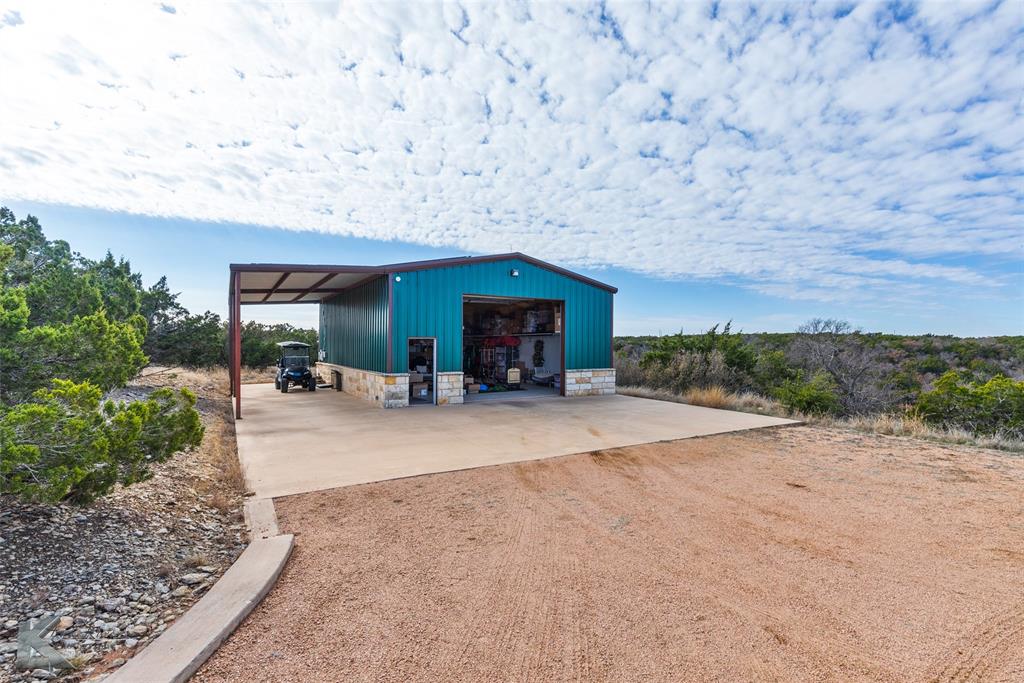 226 Rabbit Run Tuscola, TX 79562 - Photo 34 of 40 a view of a house with backyard and garden