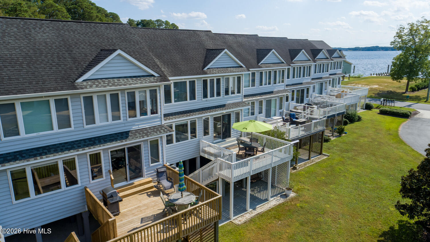 352 Edgewater Road Washington, NC 27889 - Photo 36 of 42 DeckAerialView