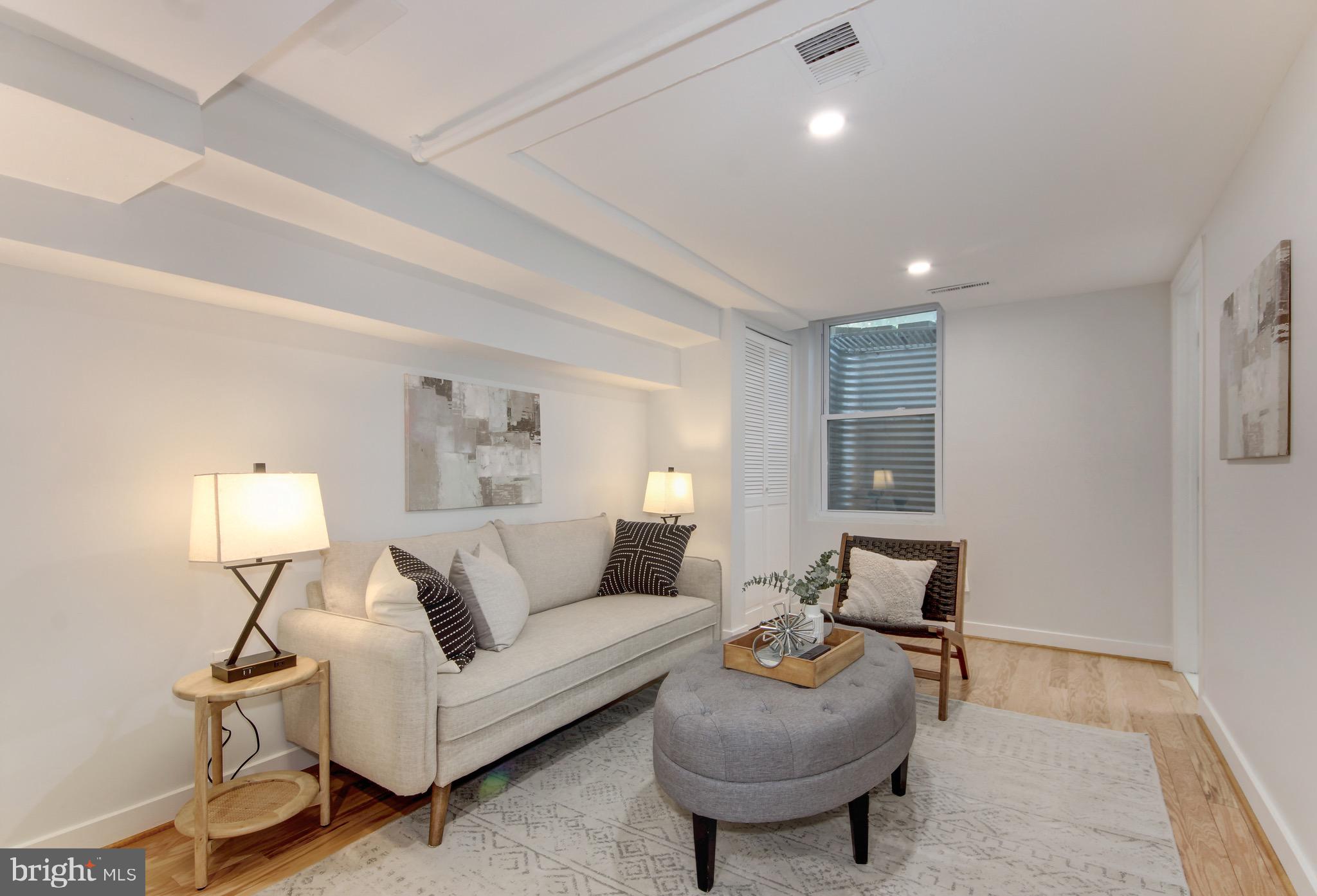 729 3rd Street Southwest Washington, DC 20024 - Photo 13 of 33 Spacious lower level finished basement with window