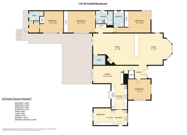 $2,580,000 | 1127 West Foothill Boulevard, Arcadia, CA 91006