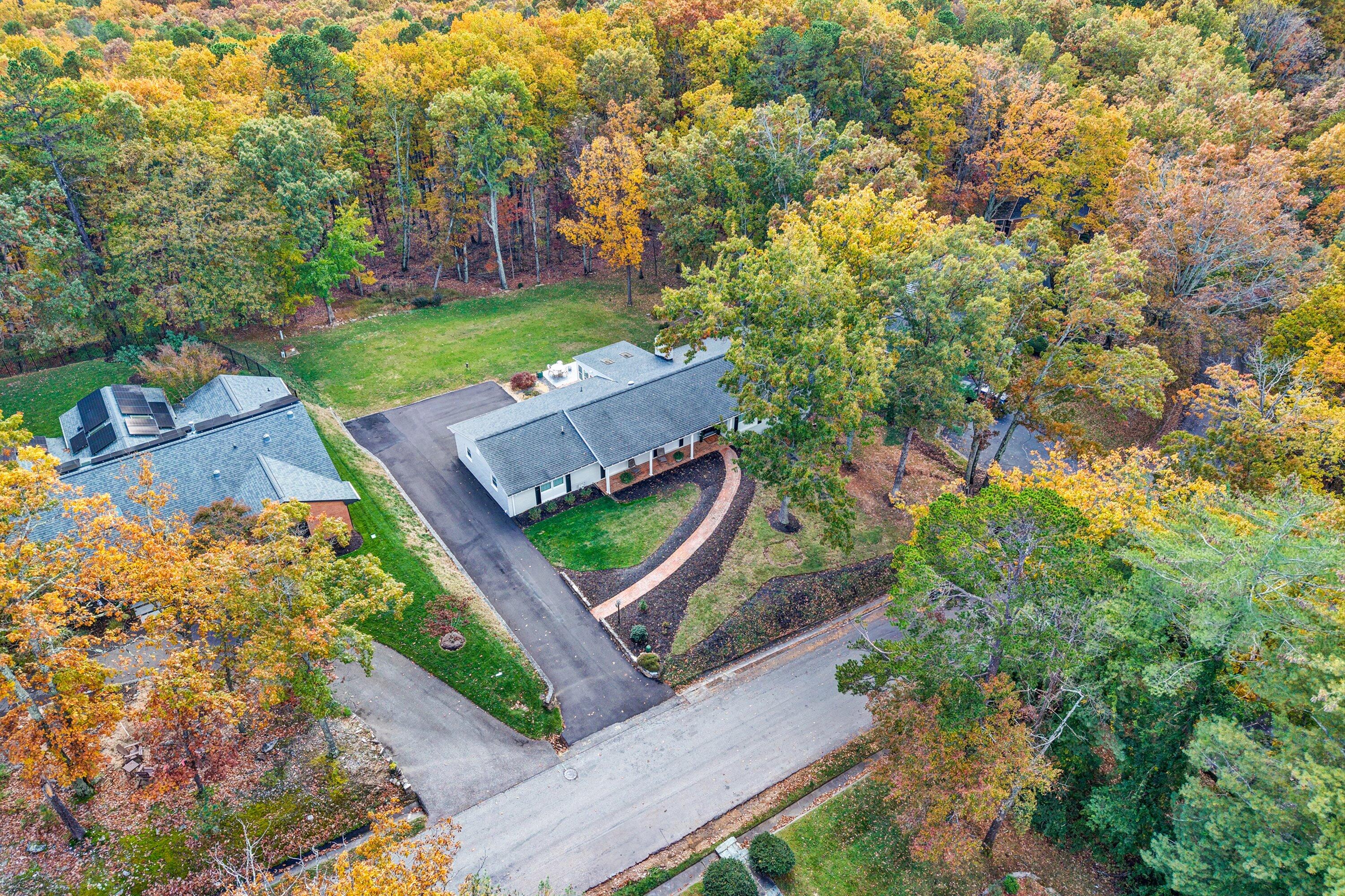 5063 Falcon Ridge Road Roanoke, VA 24018 - Photo 71 of 82 an aerial view of a house with a yard