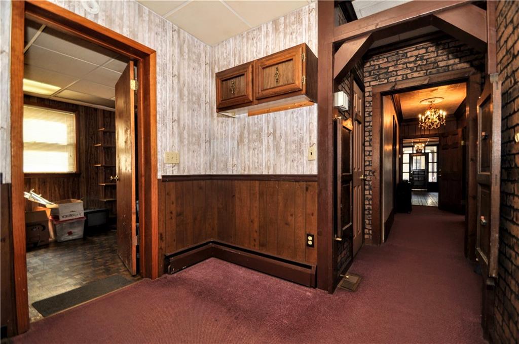 509 West Main Street Monongahela, PA 15063 - Photo 25 of 39 a view of a hallway with a livingroom and furniture