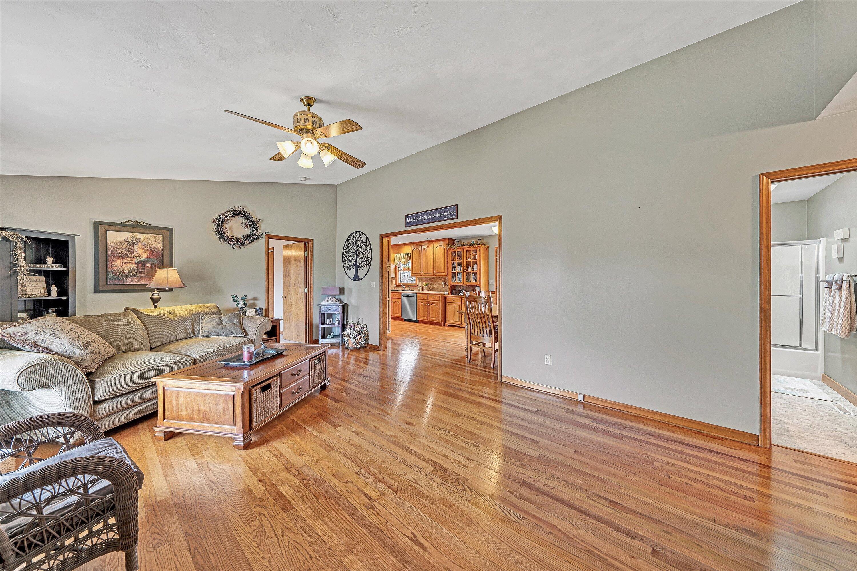 460 Stonybrook Road Wirtz, VA 24184 - Photo 7 of 44 a living room with furniture and wooden floor
