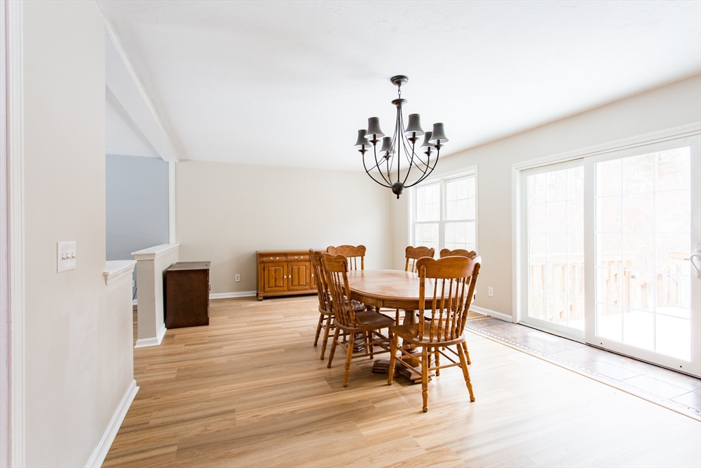 270 New Braintree Road West Brookfield, MA 01585 - Photo 12 of 37 a view of a dining room with furniture window and wooden floor