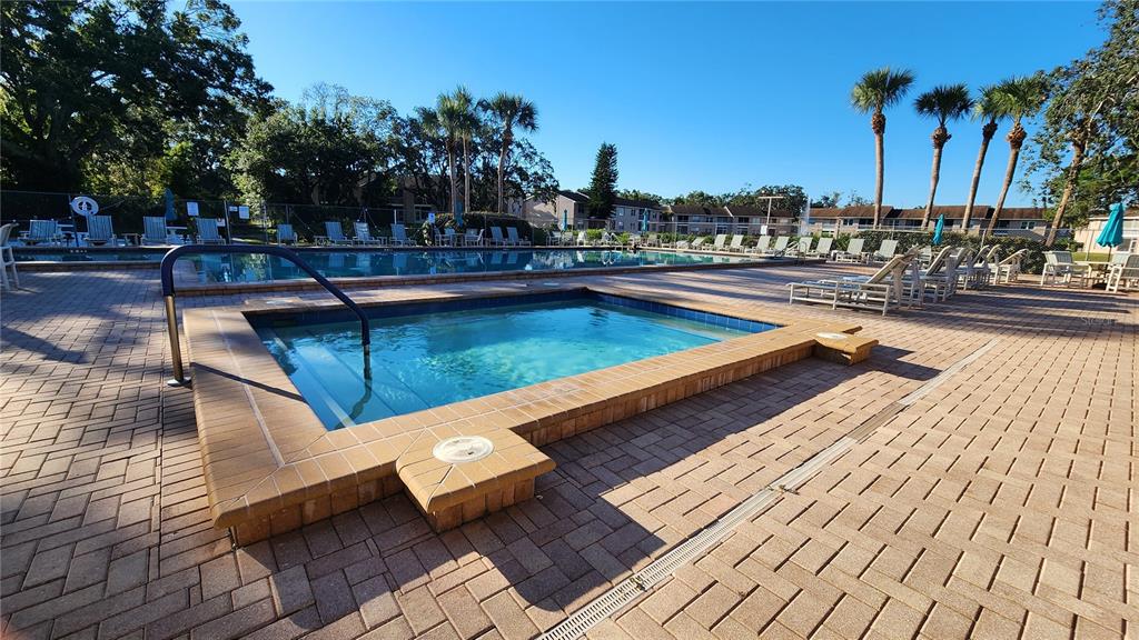 6440 Spring Flower Drive, Unit 14 New Port Richey, FL 34653 - Photo 27 of 35 a view of swimming pool with seating space