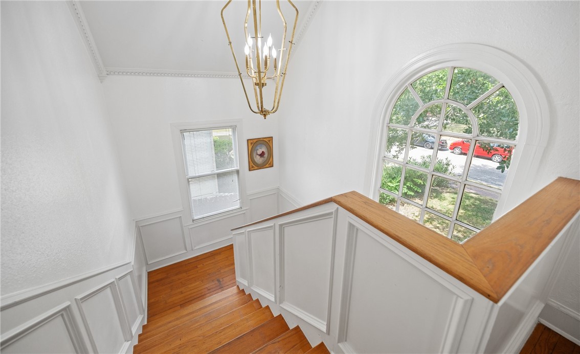 245 Leming Avenue Corpus Christi, TX 78404 - Photo 17 of 33 a view of kitchen with wooden floor and window