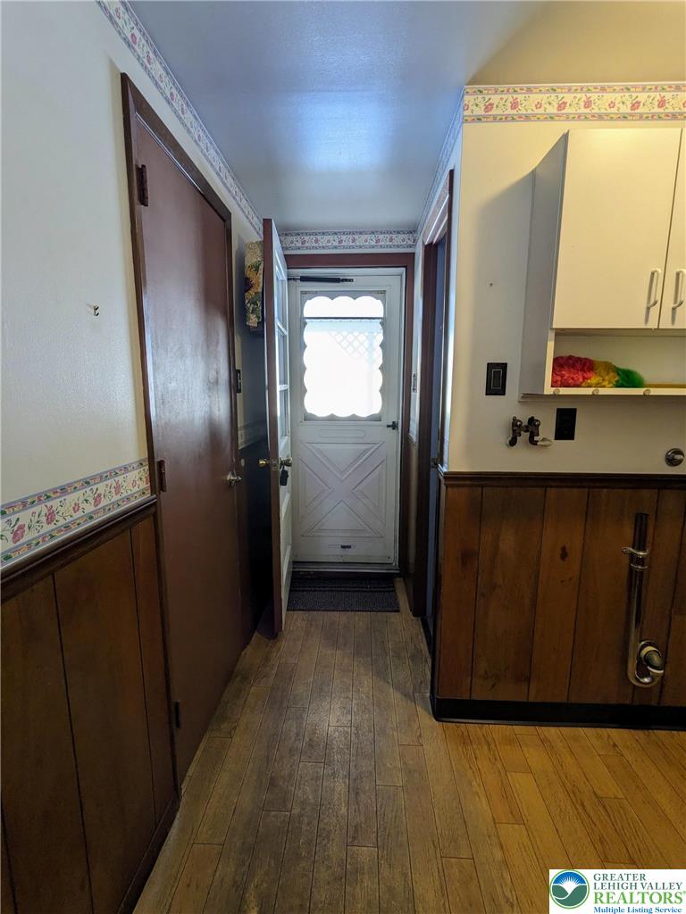 107 South 10th Street Coplay, PA 18037 - Photo 41 of 43 a view of hallway with wooden floor