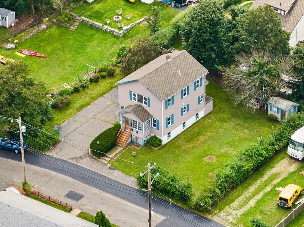 69 Fox Hill Road Nahant, MA 01908 - Photo 36 of 42 an aerial view of a house