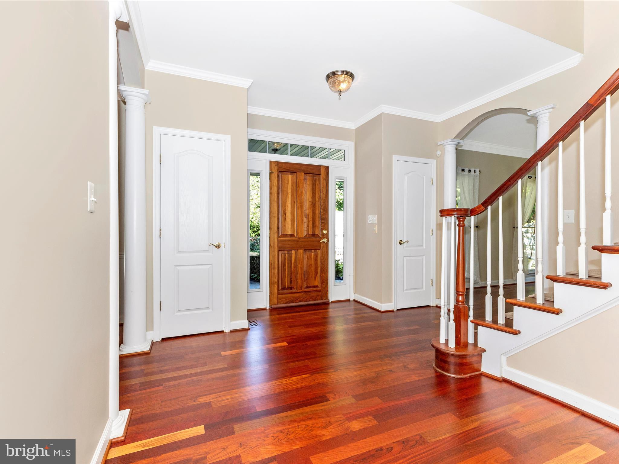 2305 Mt Ephraim Road Adamstown, MD 21710 - Photo 3 of 87 a view of an entryway with wooden floor