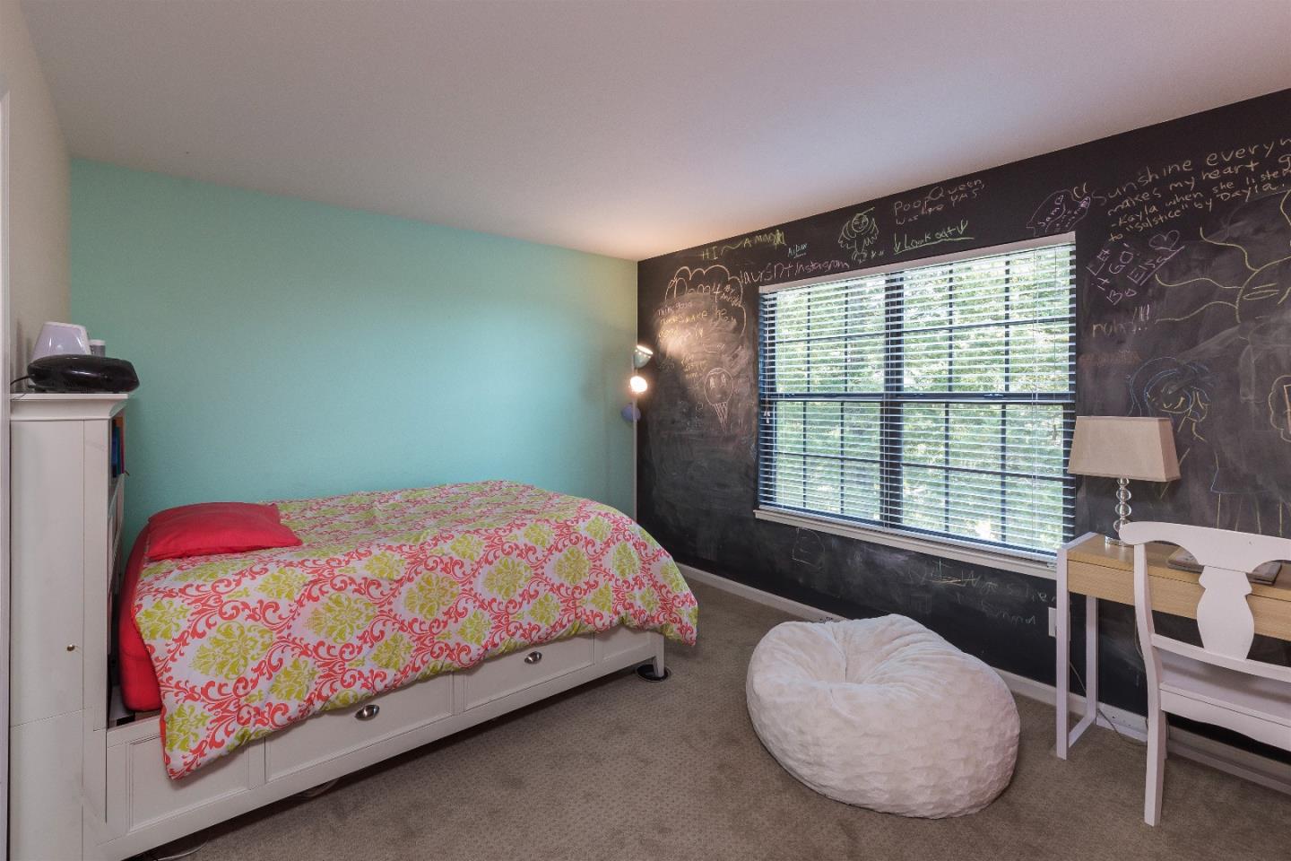 105 Alerche Drive Los Gatos, CA 95032 - Photo 26 of 36 a bedroom with a bed and a window