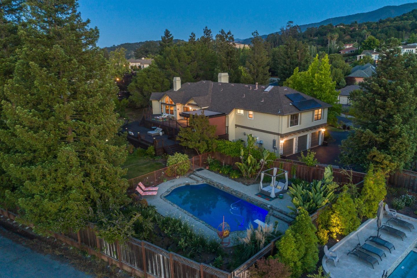 105 Alerche Drive Los Gatos, CA 95032 - Photo 3 of 36 an aerial view of a house