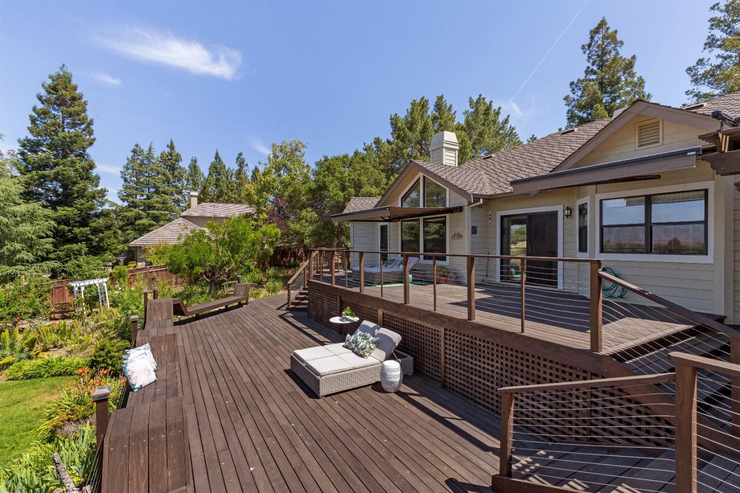 105 Alerche Drive Los Gatos, CA 95032 - Photo 31 of 36 a view of house with patio outdoor seating and city view