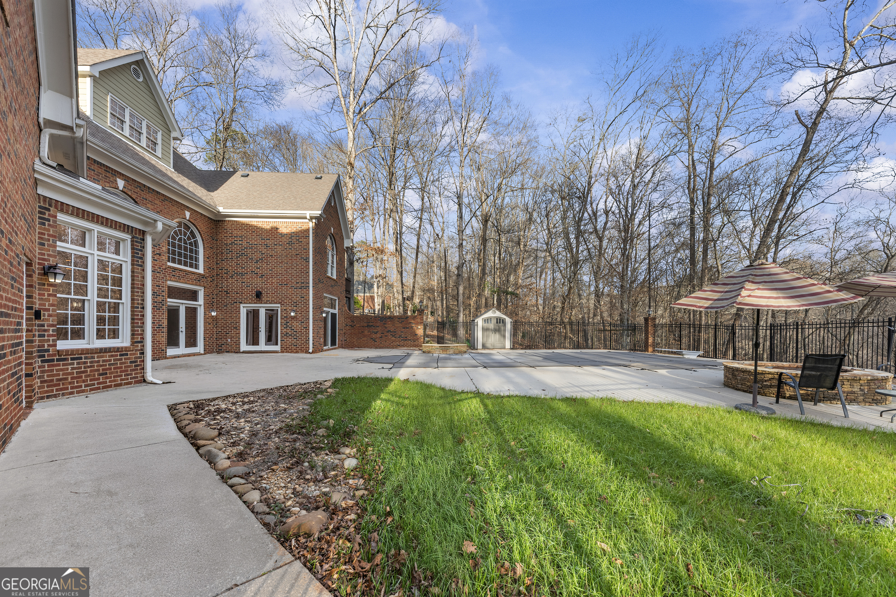 1171 River Run Bishop, GA 30621 - Photo 70 of 78 a view of a house with a yard porch and sitting area