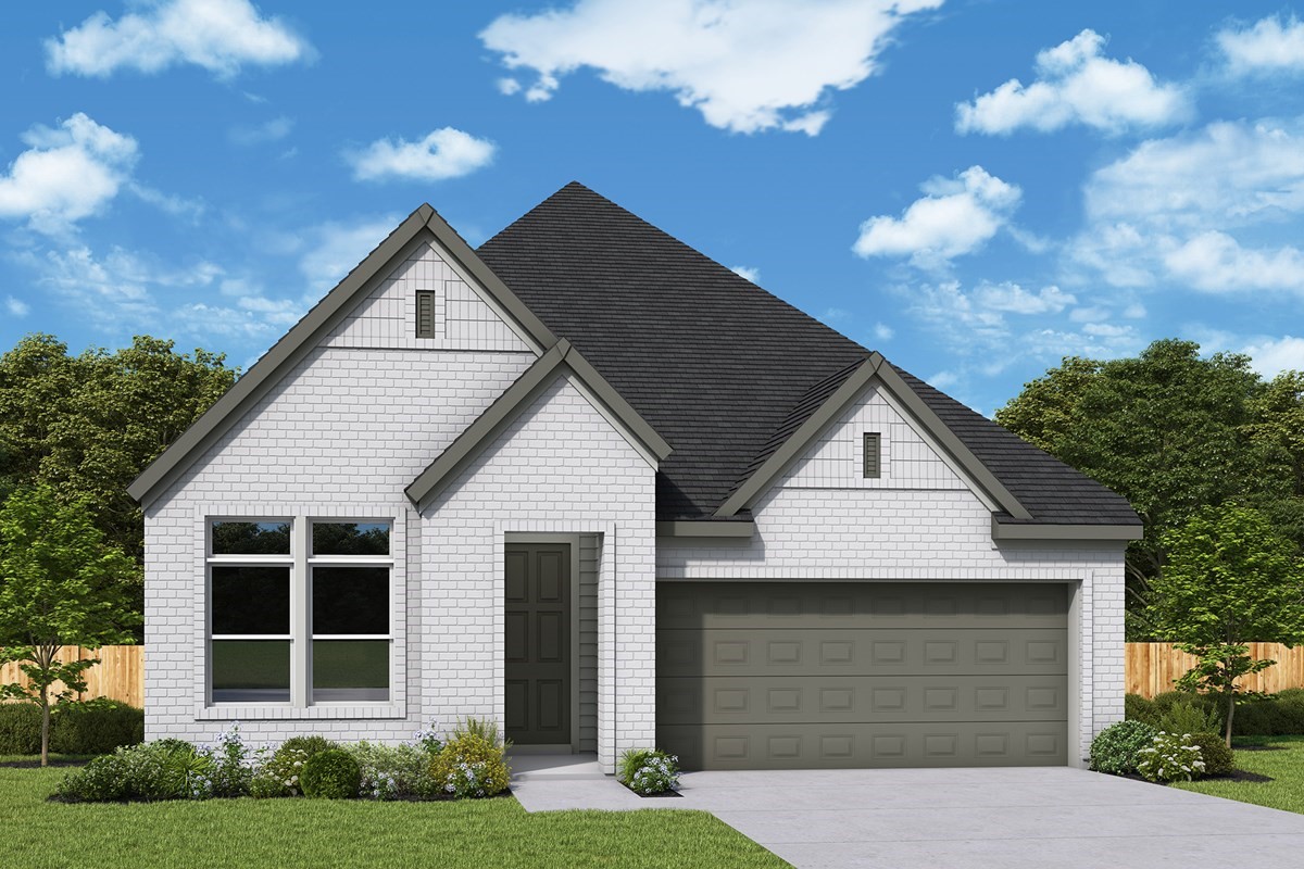 207 Afton June Drive Rosenberg, TX 77471 - Photo 1 of 8 a front view of a house with a yard and garage