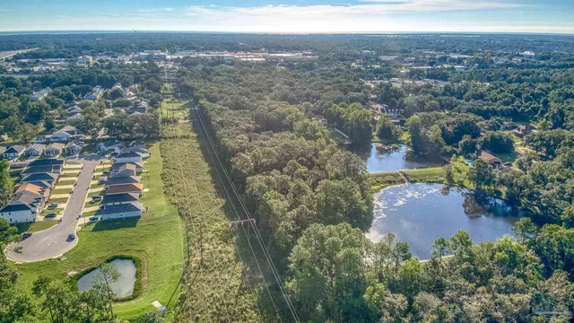 a view of a yard with an outdoor space