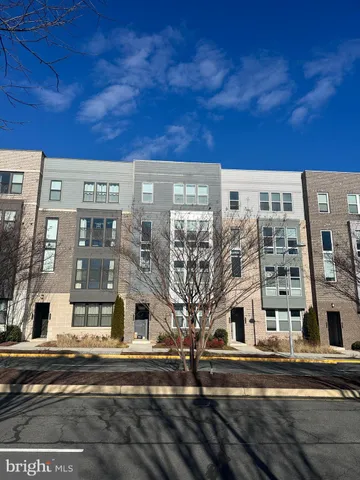front view of a building with a street