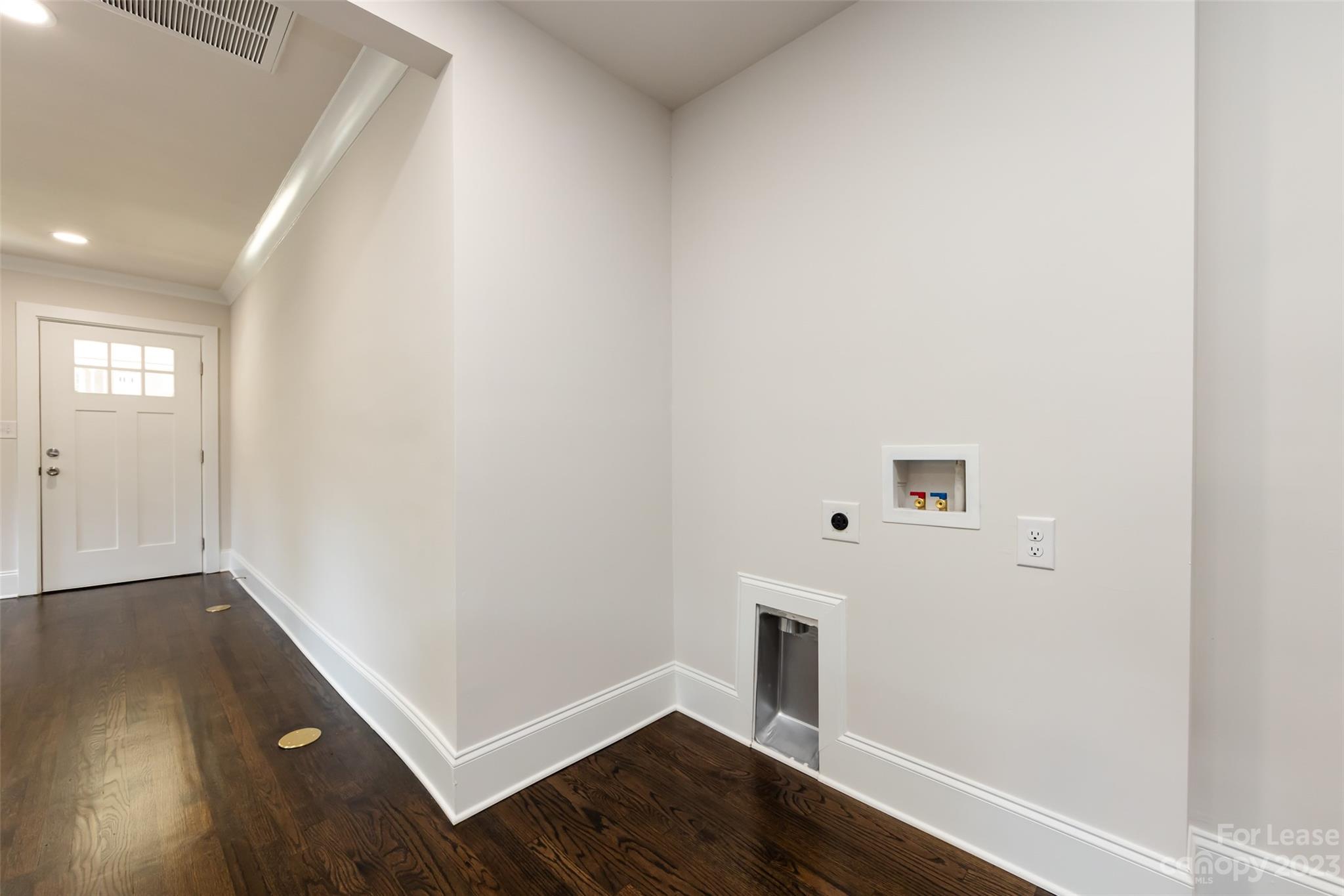1704 Club Road, Unit A Charlotte, NC 28205 - Photo 20 of 35 an empty room with wooden floor and closet