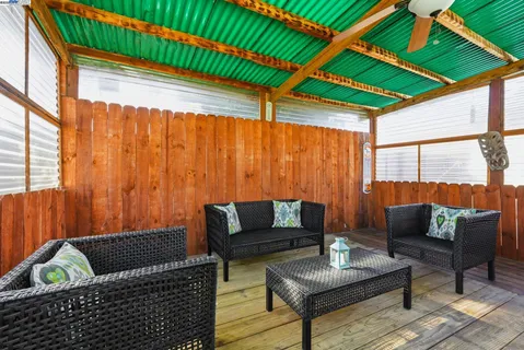 a front view of a house with porch