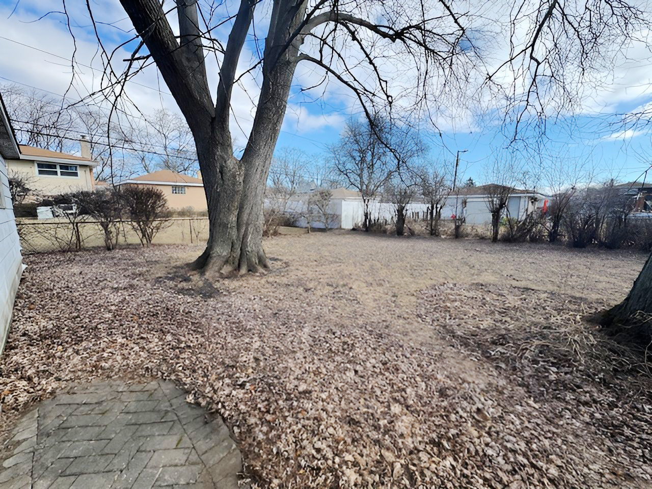 2736 Helen Drive Glenview, IL 60025 - Photo 8 of 47 a view of a backyard with large trees