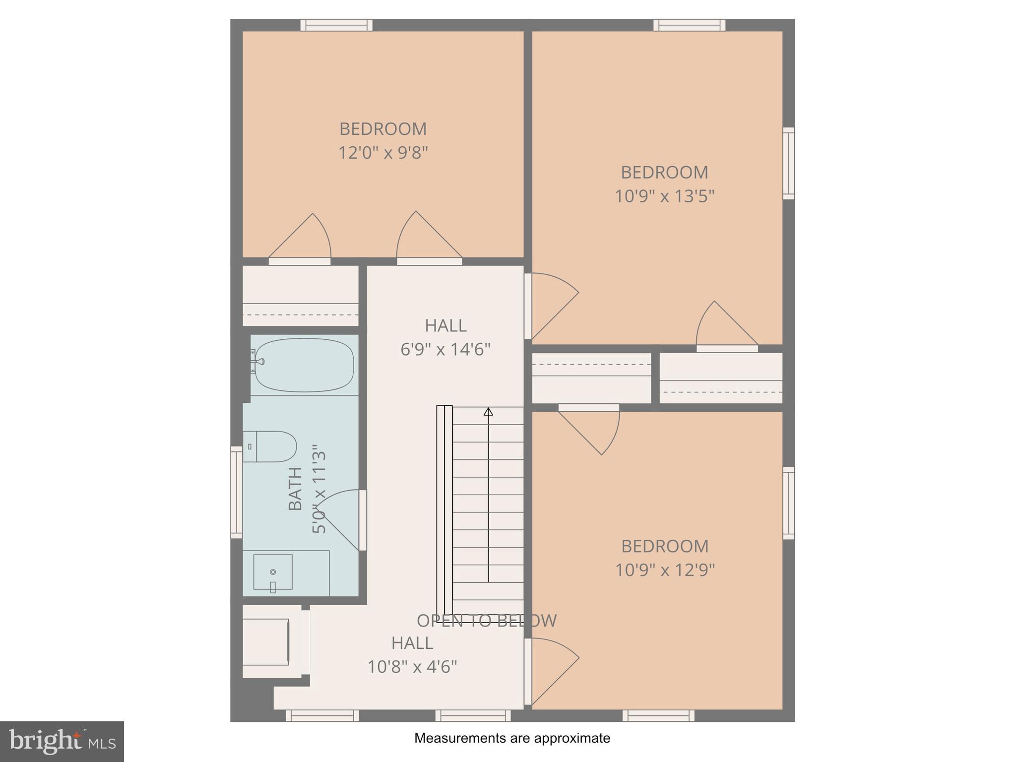 409 Springdale Street Cumberland, MD 21502 - Photo 68 of 69 2nd Floor Floorplan