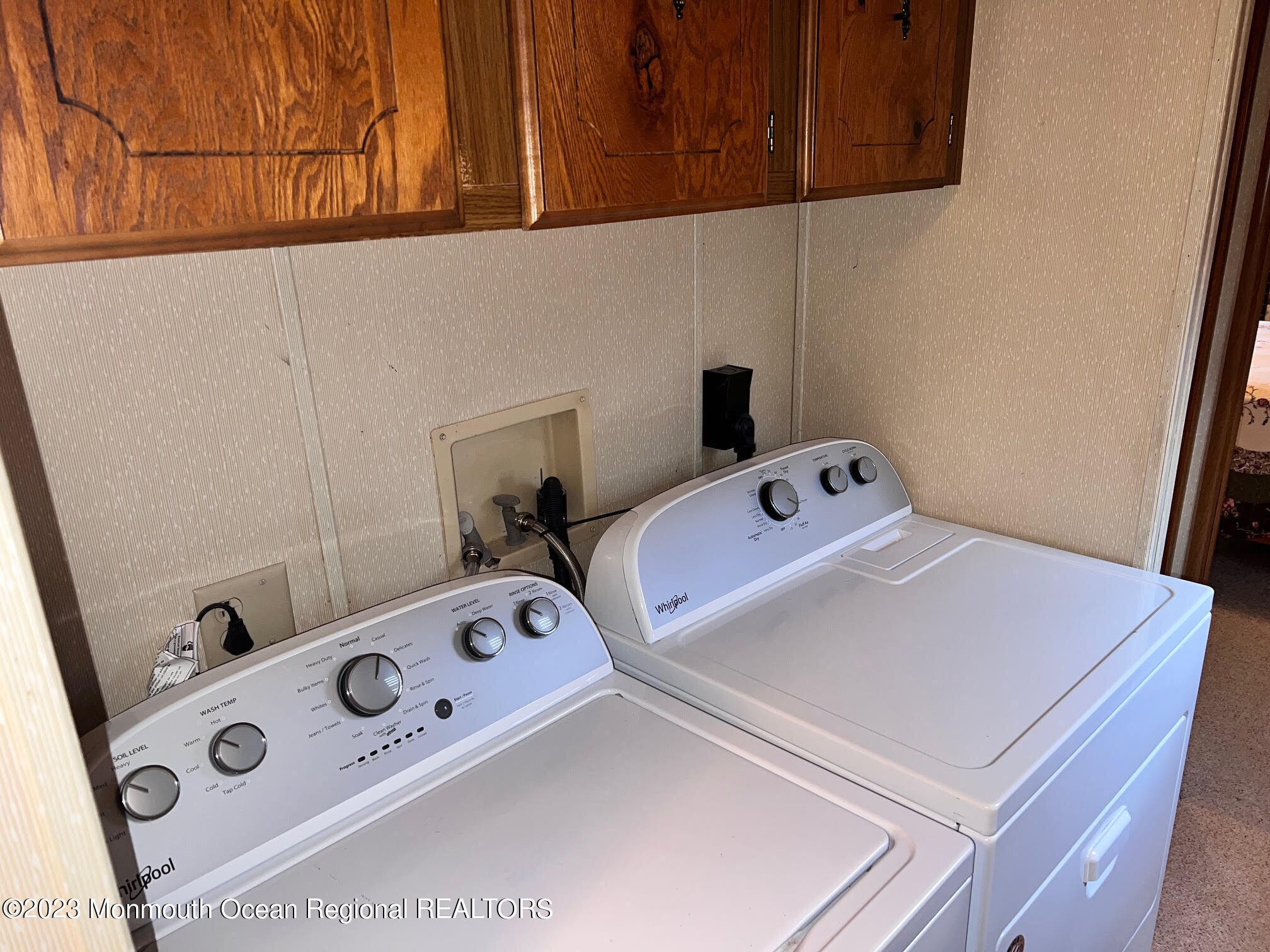68 Shorehaven Road Hazlet, NJ 07730 - Photo 14 of 15 a utility room with dryer and washer