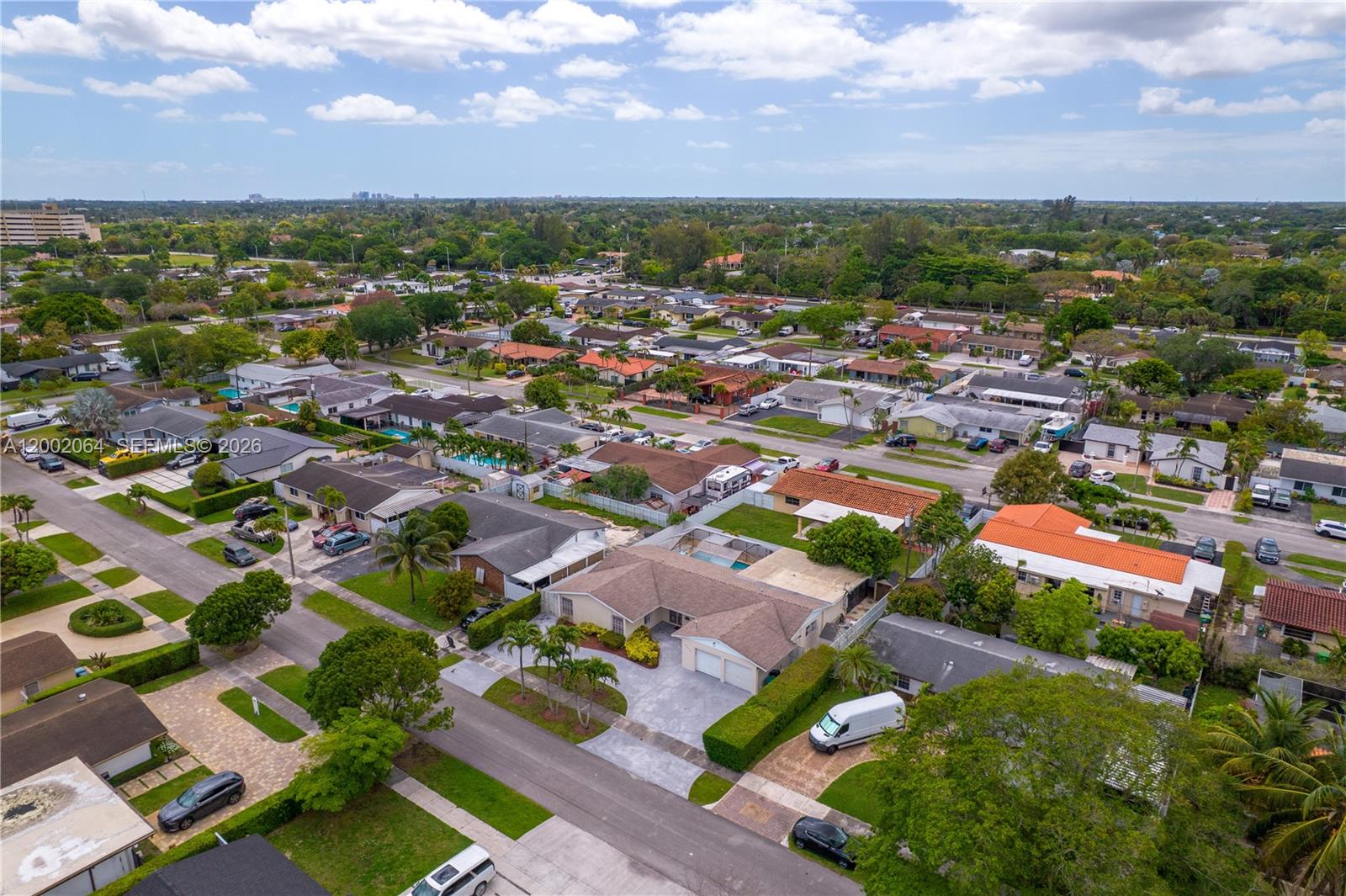 12310 Southwest 39th Terrace Miami, FL 33175 - Photo 31 of 42 an aerial view of residential houses with outdoor space