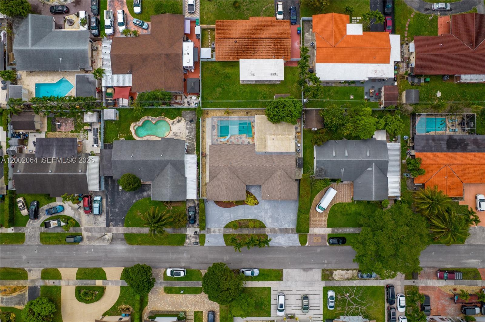 12310 Southwest 39th Terrace Miami, FL 33175 - Photo 39 of 42 an aerial view of houses with outdoor space