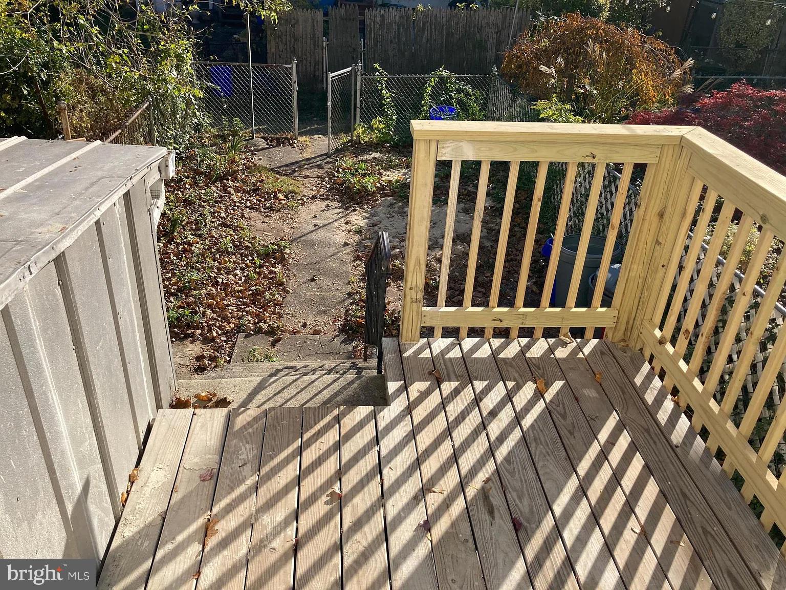 28 Locust Street Merchantville, NJ 08109 - Photo 9 of 10 a view of a wooden fence
