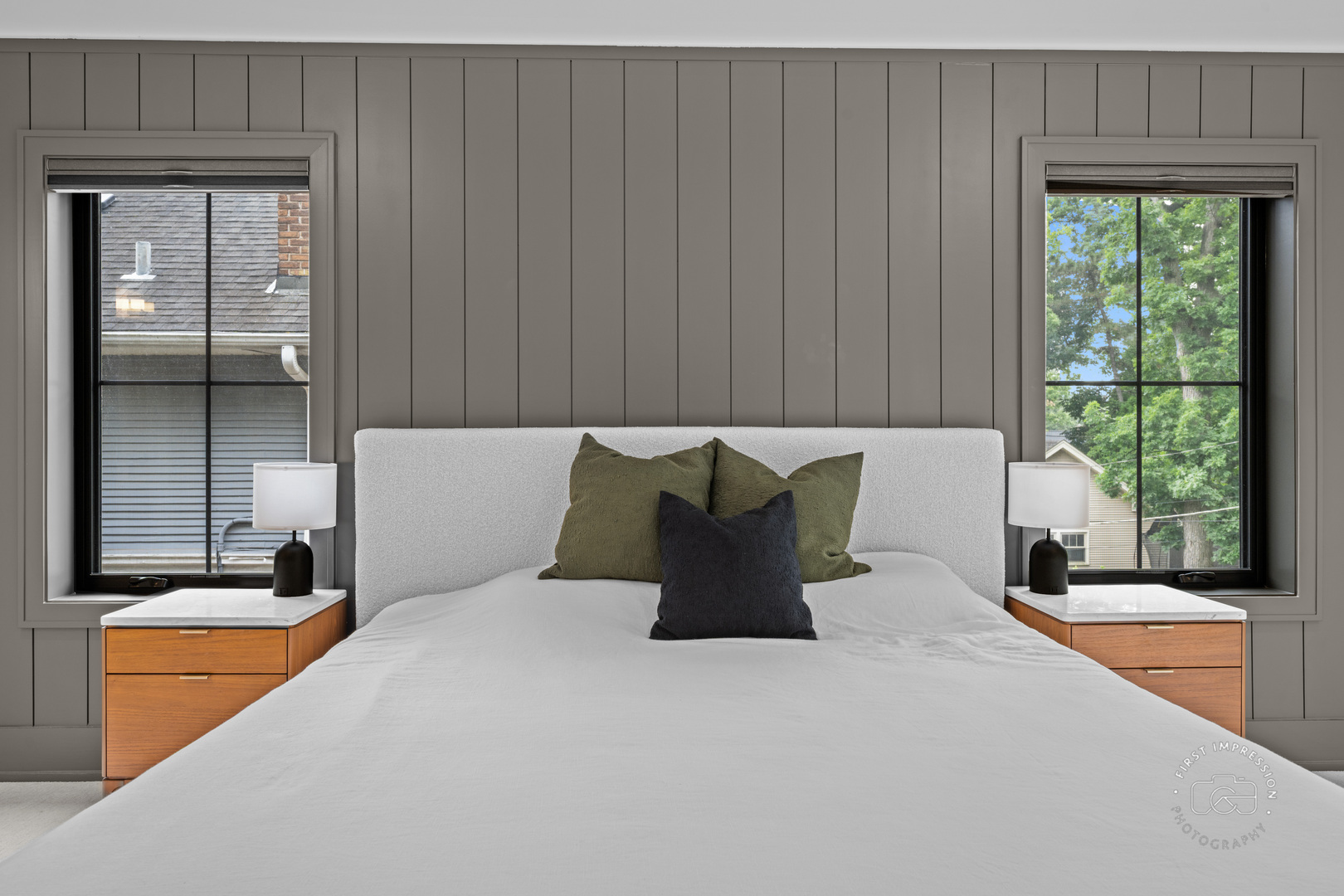 328 South Loomis Street Naperville, IL 60540 - Photo 22 of 47 a bed sitting in a bedroom next to a window