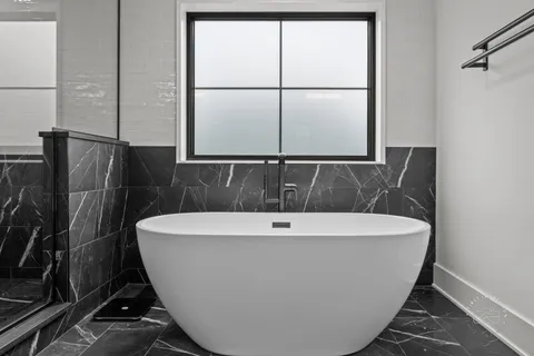 a view of a sink in a bathroom