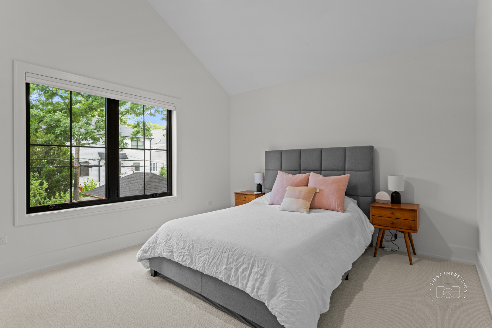 328 South Loomis Street Naperville, IL 60540 - Photo 27 of 47 a bedroom with a bed table and a window