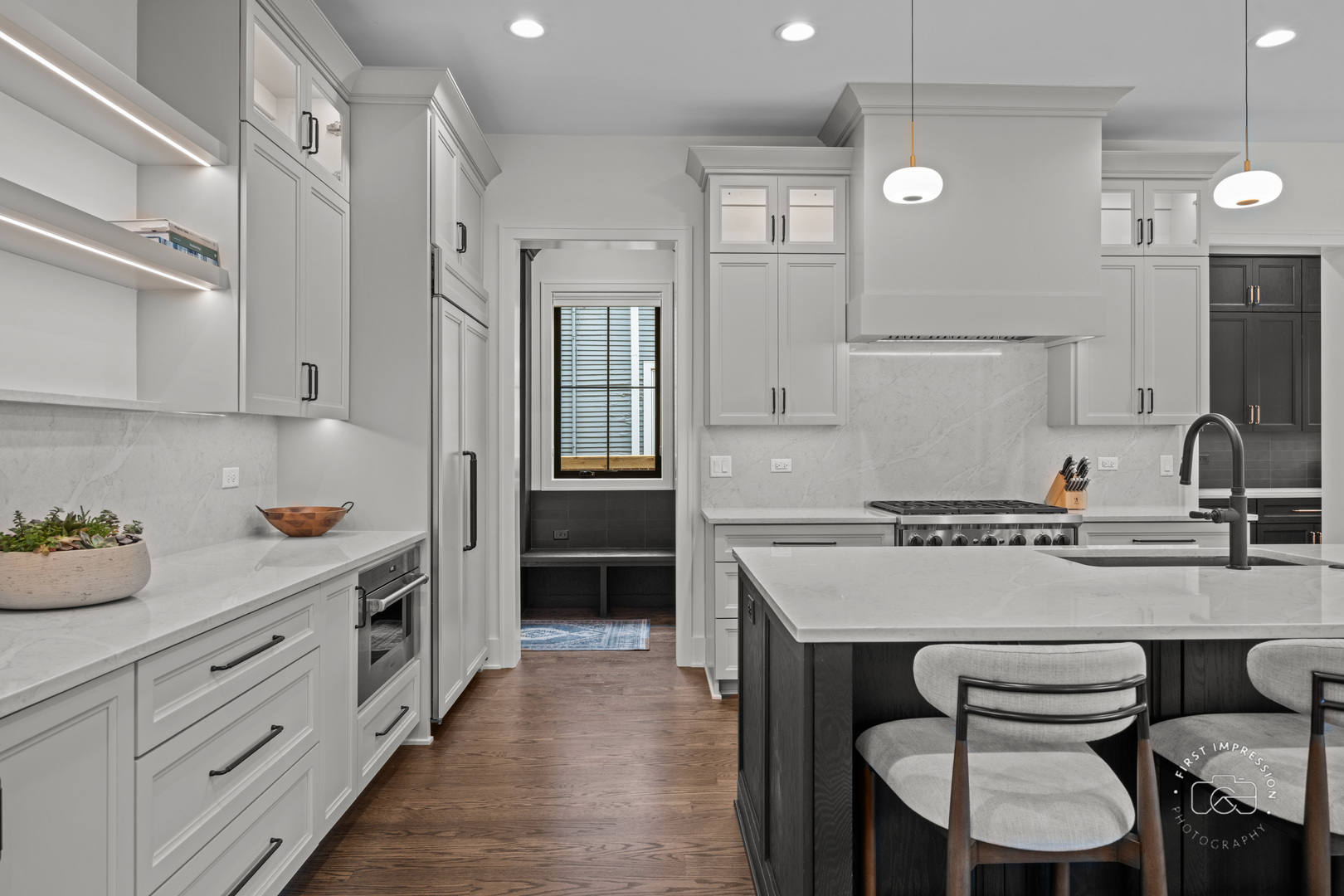 328 South Loomis Street Naperville, IL 60540 - Photo 6 of 47 a kitchen with a sink stove and cabinets