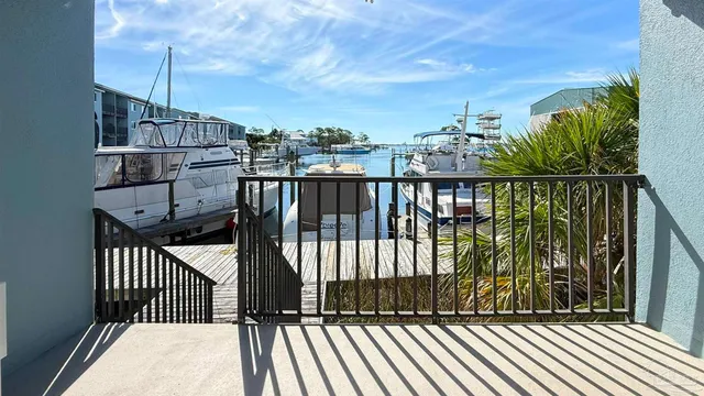 a view of balcony with furniture